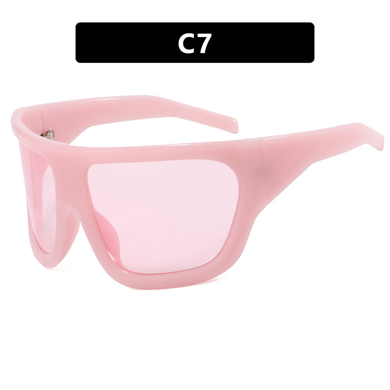 Women's sporty oversized sunglasses Bowlift