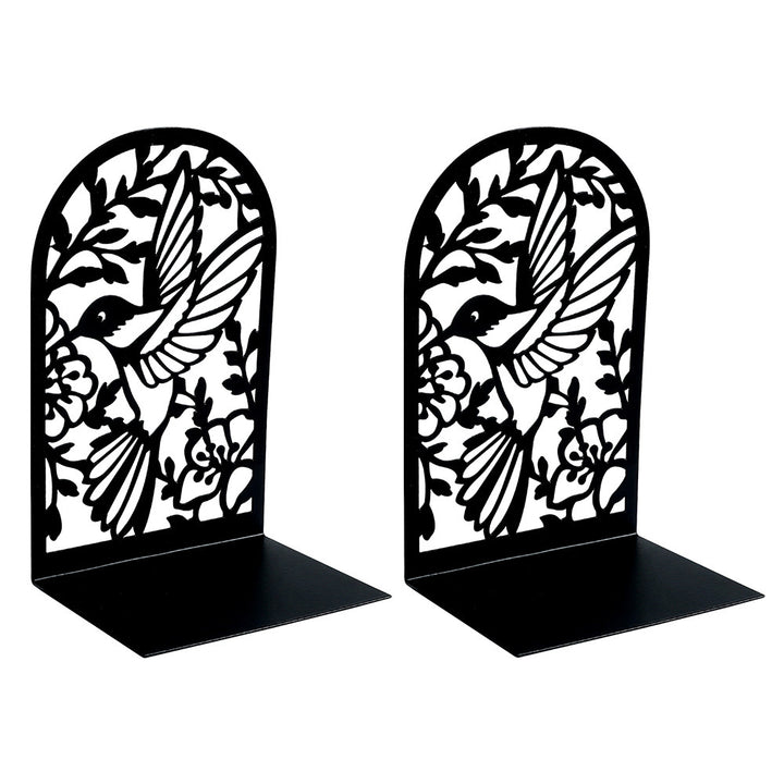 Decorative Metal Hummingbird Bookends