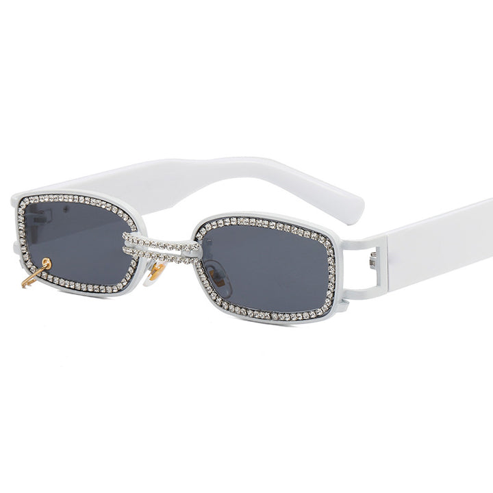 Women's stylish sunglasses with sparkling crystal frame Bowlift