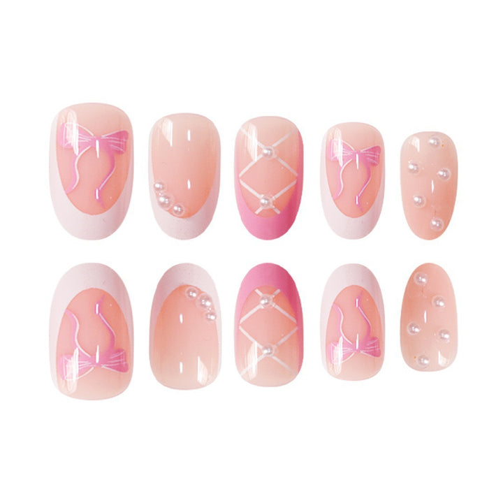 Elegant Decorative Nail Art Design Bowlift