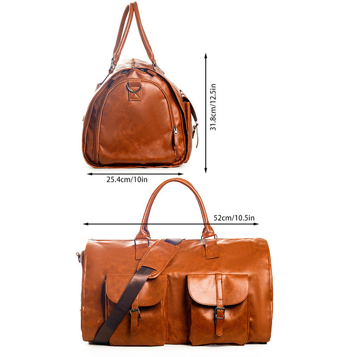 Elegant Travel Bag with Practical Outer Pockets Bowlift
