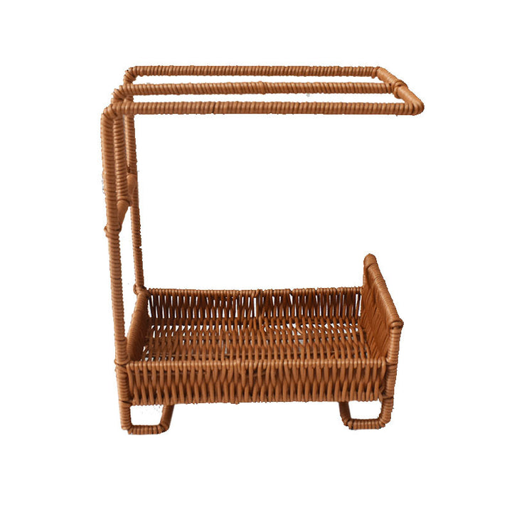 Handmade Rattan Storage Basket Bowlift