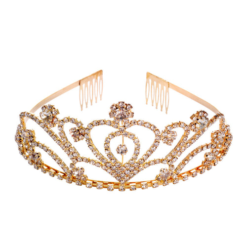 Ladies Crystal-Embellished Crown Bowlift