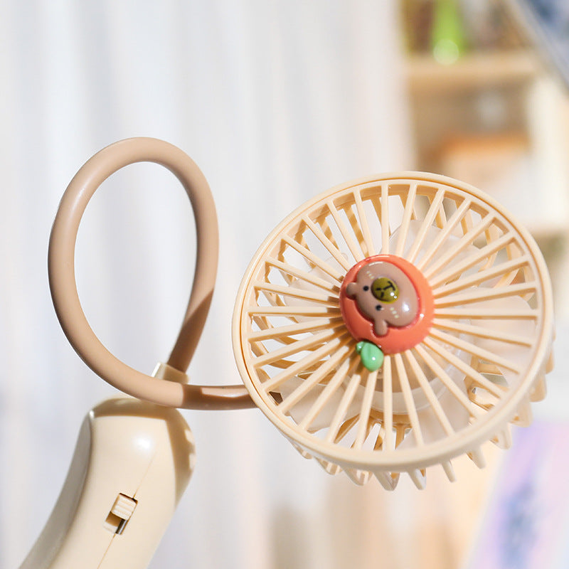 Unisex Flexible Neck Fan with Portable Design Bowlift