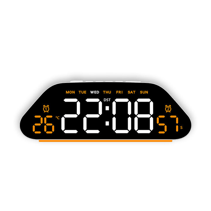 Digital Alarm Clock with Versatile Features Bowlift