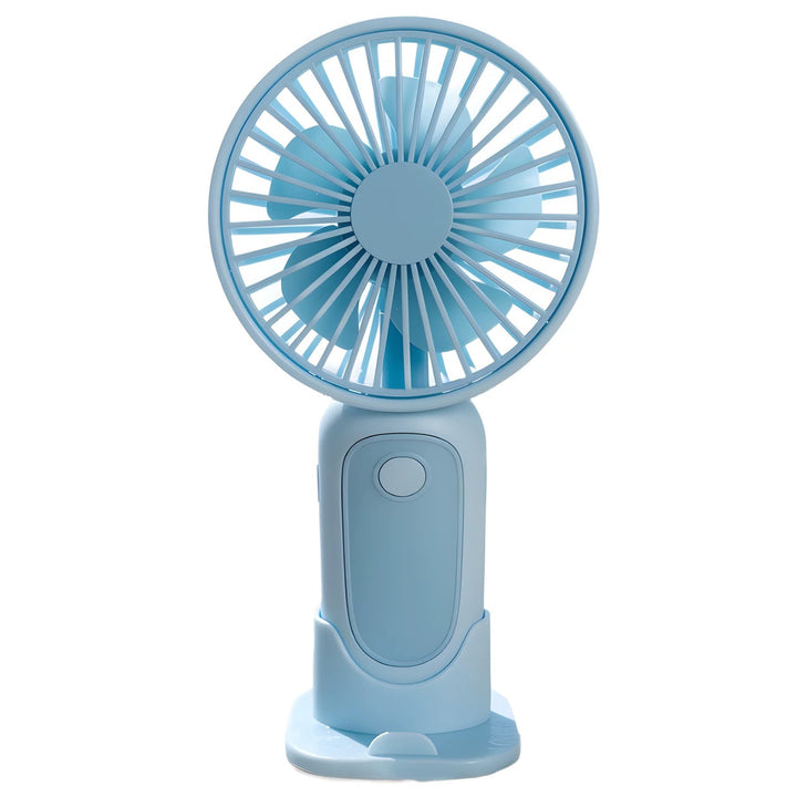 Ladies portable USB mini fan with ergonomic handle Bowlift