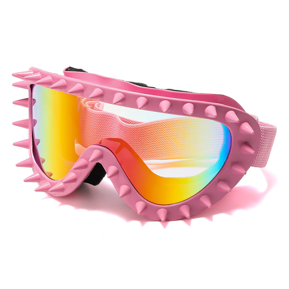 Women's stylish protective glasses with distinctive spike design Bowlift