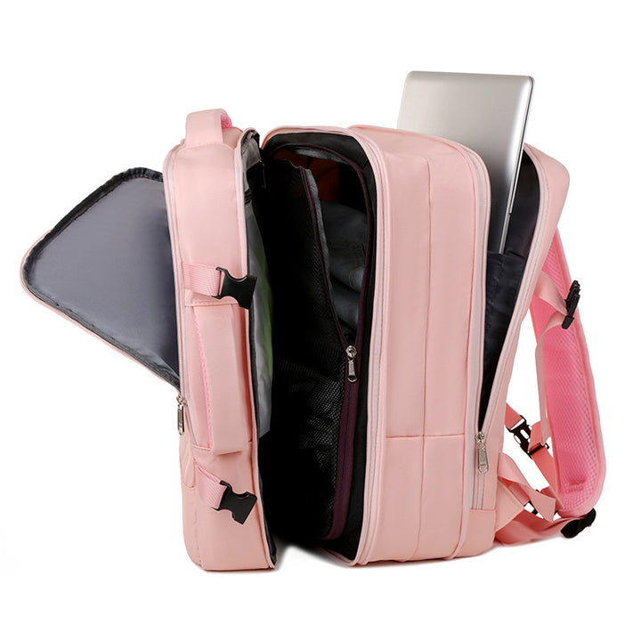 Multifunctional backpack with 180-degree opening and intelligent compartment system Bowlift