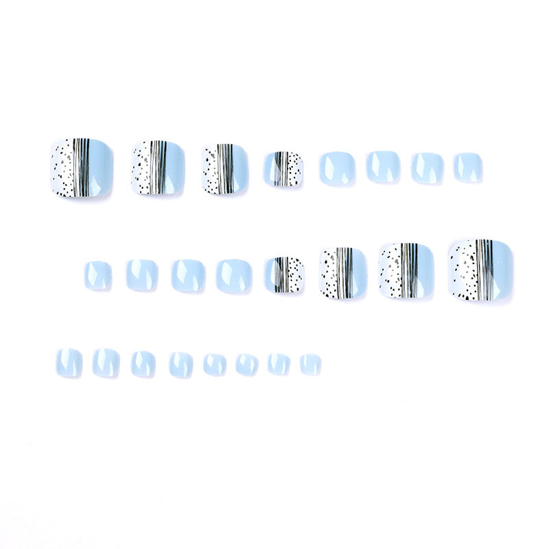 Artful nail art with modern graphics Bowlift
