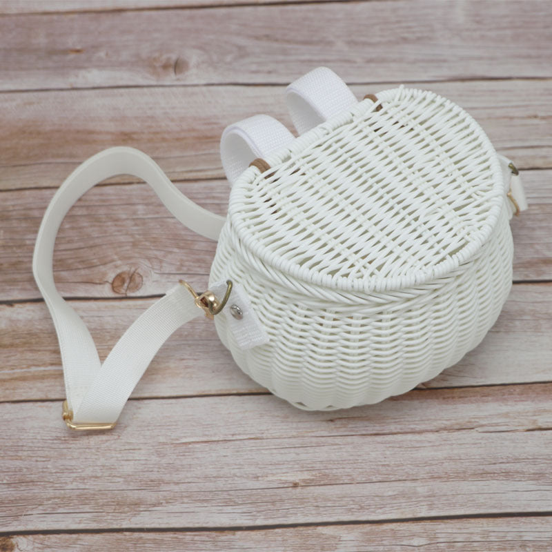 Handmade basket bag Bowlift