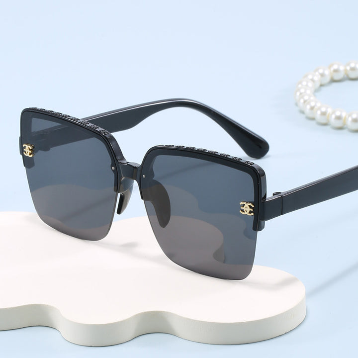 Women's oversized square sunglasses with high-quality lenses Bowlift