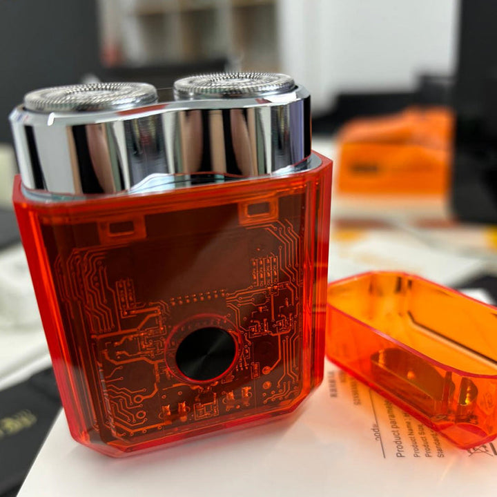 BowLift | Transparent Mini Dual-Head Electric Shaver