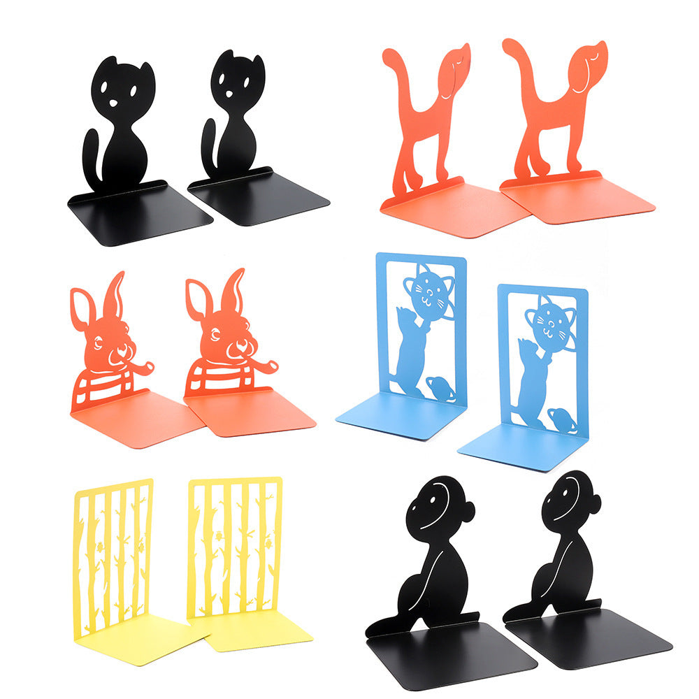 Cat-Shaped Decorative Bookends