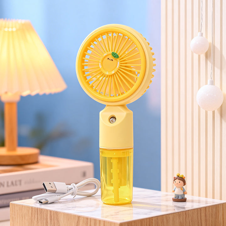 Women's Portable Mist Fan with USB Connection Bowlift