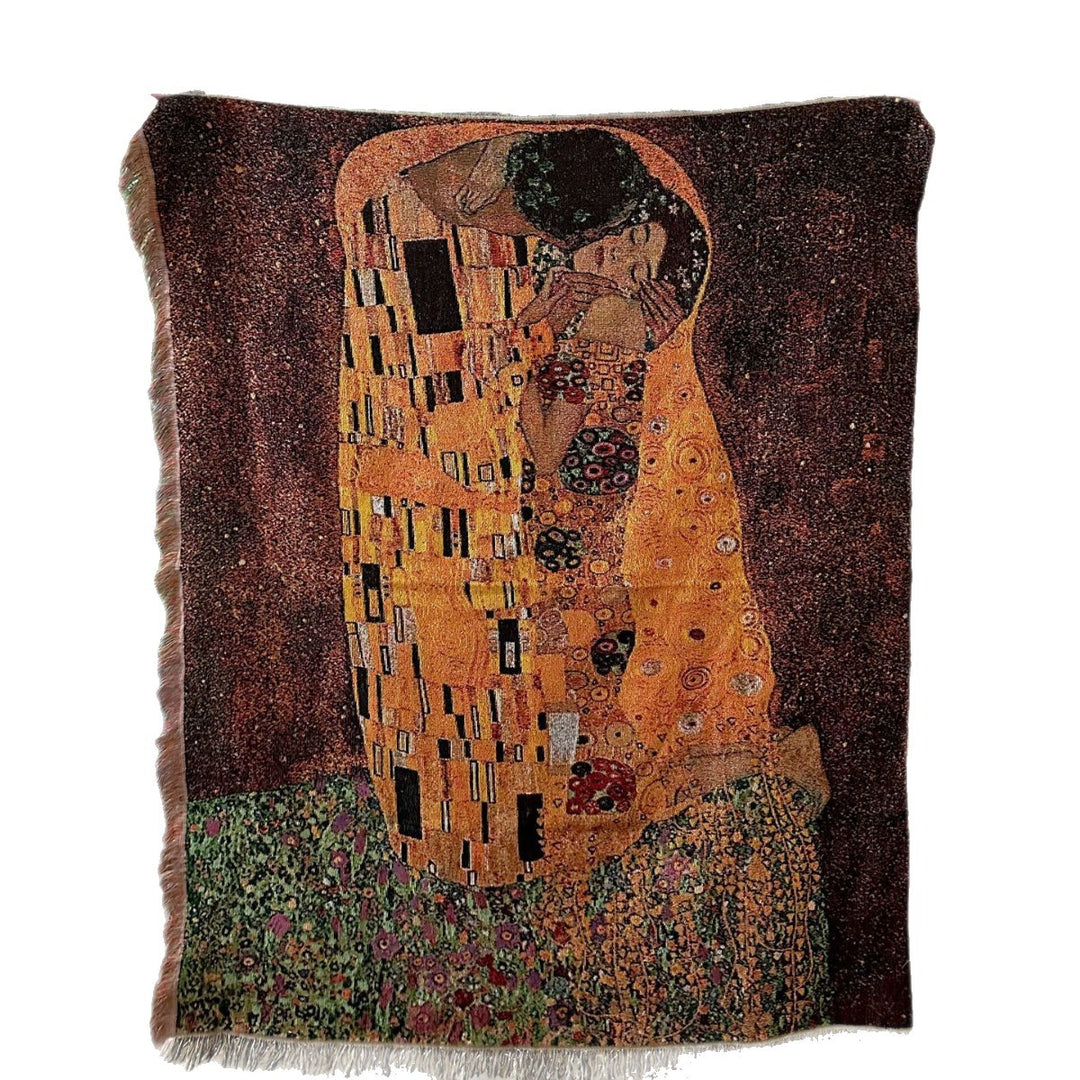 Artistic Woven Tapestry Throw Blanket