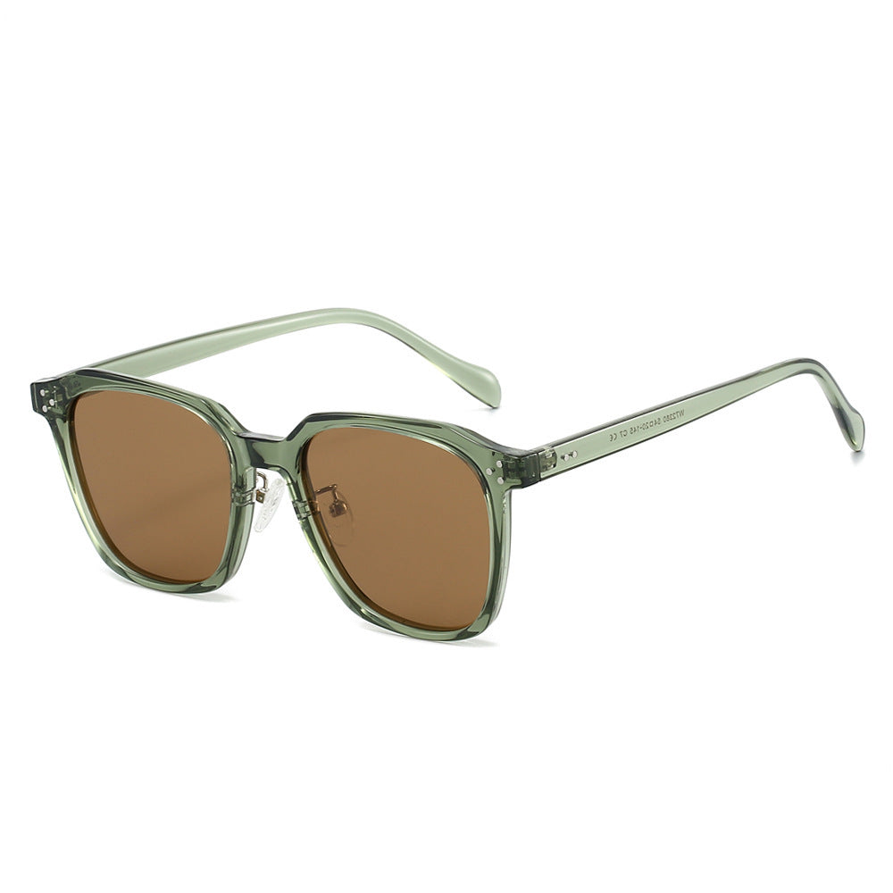 Women square sunglasses with modern material mix Bowlift