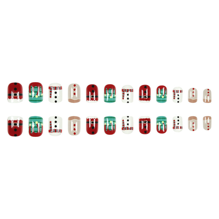Festive Holiday Nail Art Set Bowlift