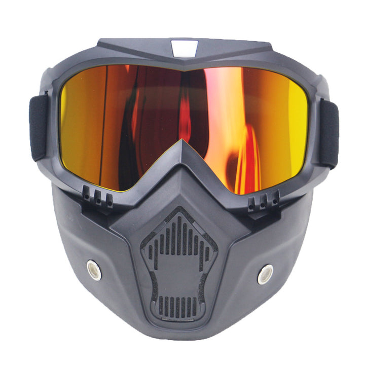 Dual-Lens Off-Road Motorcycle Goggles Bowlift