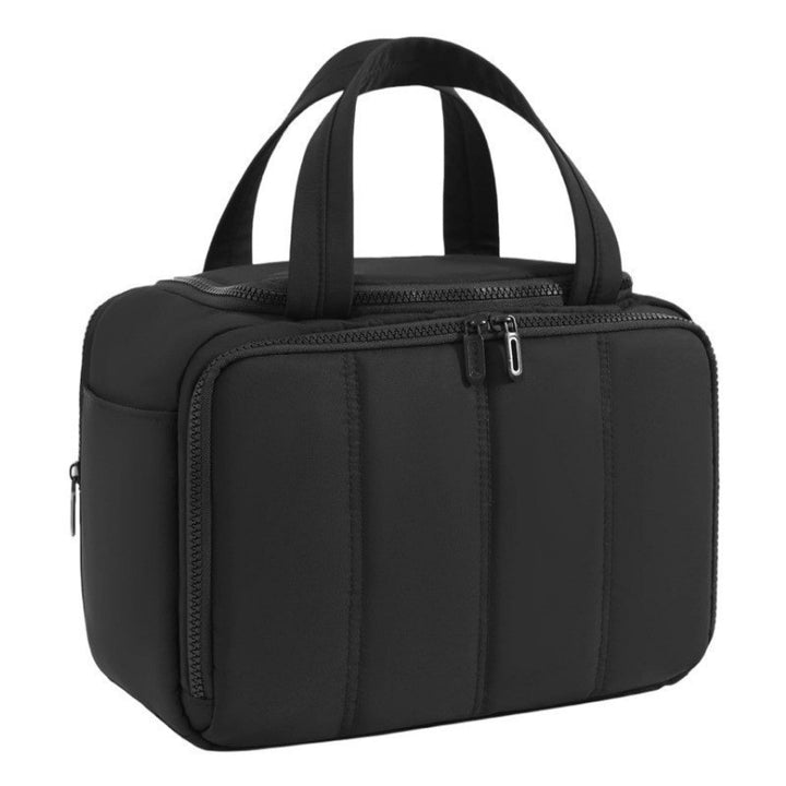 Cosmetic transport bag made of durable material with removable dividers Bowlift