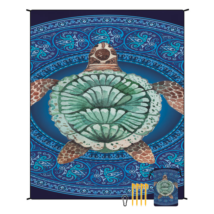 Geometric Print Tapestry Bowlift