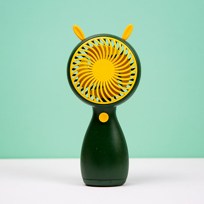 Cute Animal-Themed Handheld Fan Bowlift