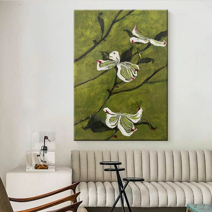 Floral Relief Wall Art
