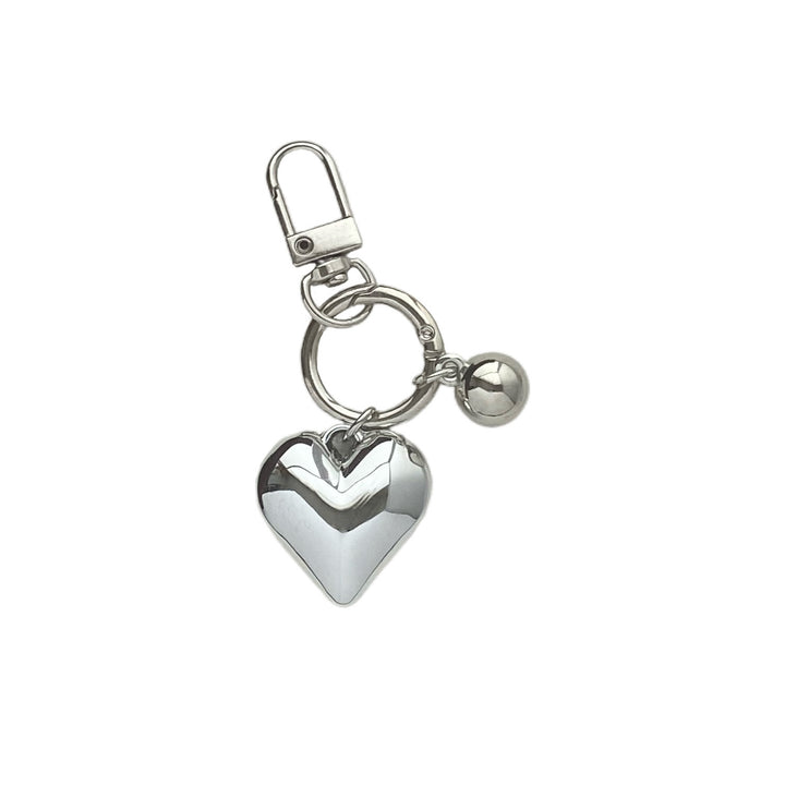 Chic Heart Charm Keychain Bowlift