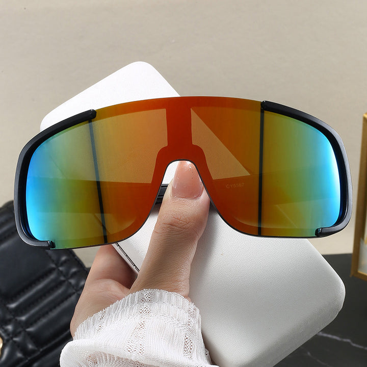 Women’s fashionable sports sunglasses with wide UV protection Bowlift