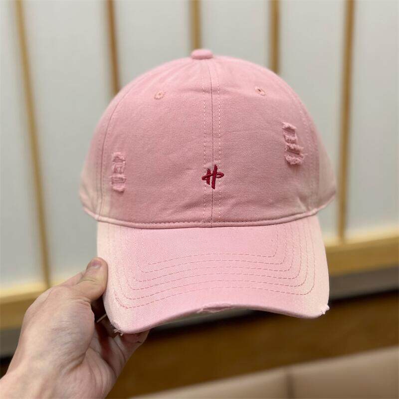 Women's Distressed Vintage Baseball Cap Bowlift