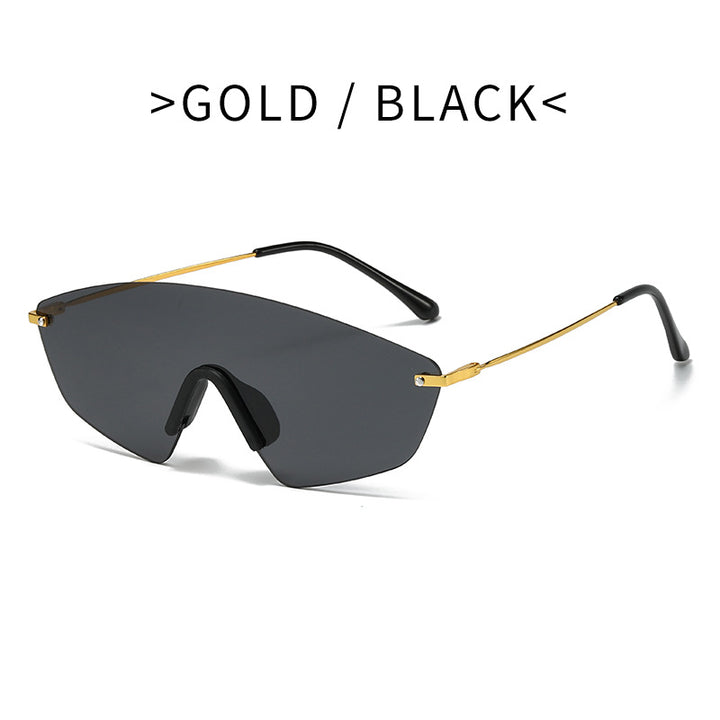 Women modern oversized sunglasses Bowlift
