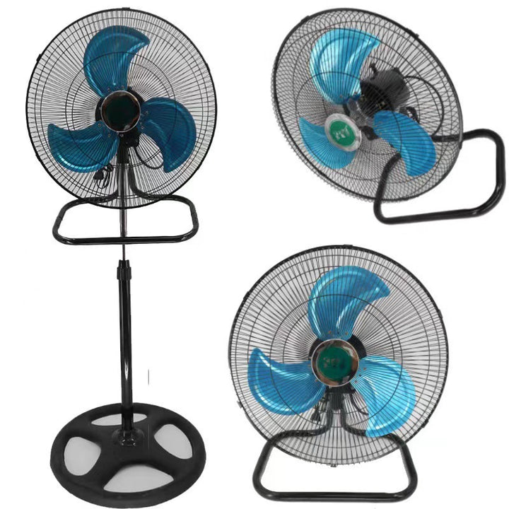 Unisex High-performance pedestal fan with adjustable tilt angle and multi-level speed control Bowlift
