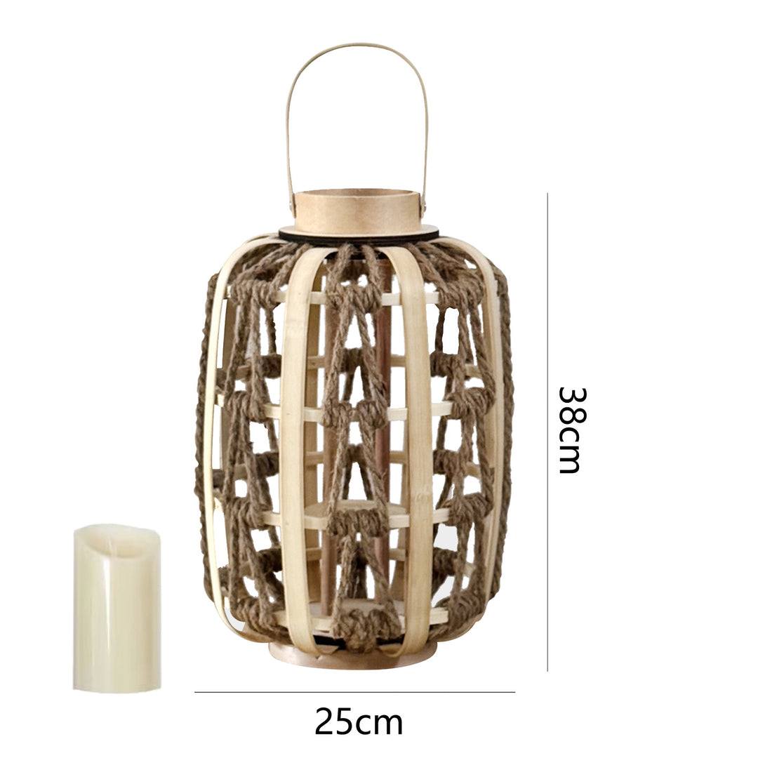 Decorative Rattan Lantern Bowlift