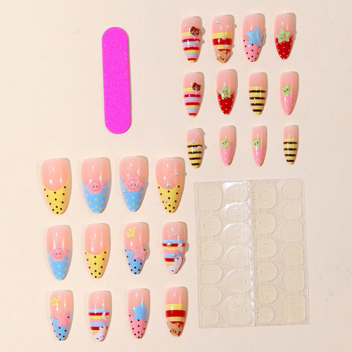 Whimsical Cartoon-Inspired 3D Nail Art Extensions Bowlift