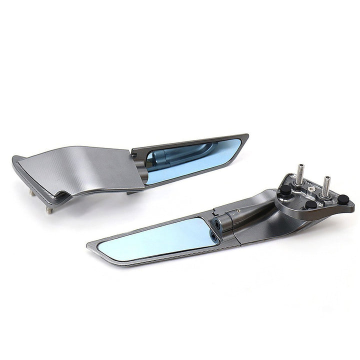 Adjustable Motorcycle Mirrors with Sleek Design Bowlift