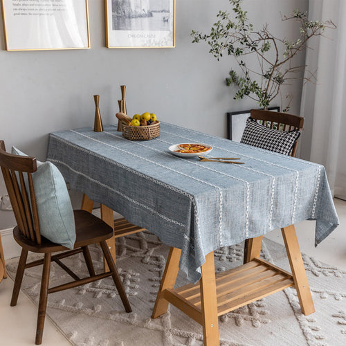 Textured Woven Table Cover