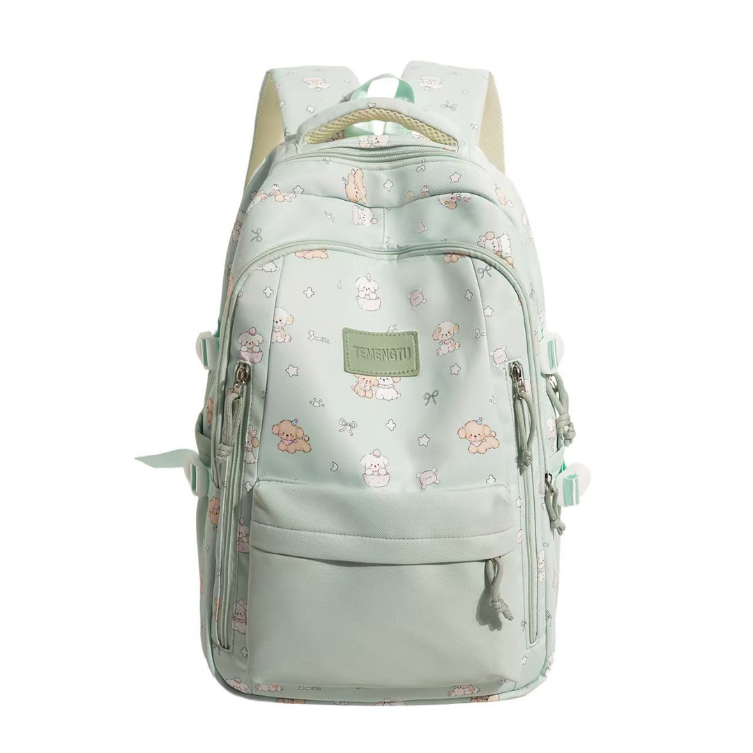 Adorable Character Print Backpack Bowlift
