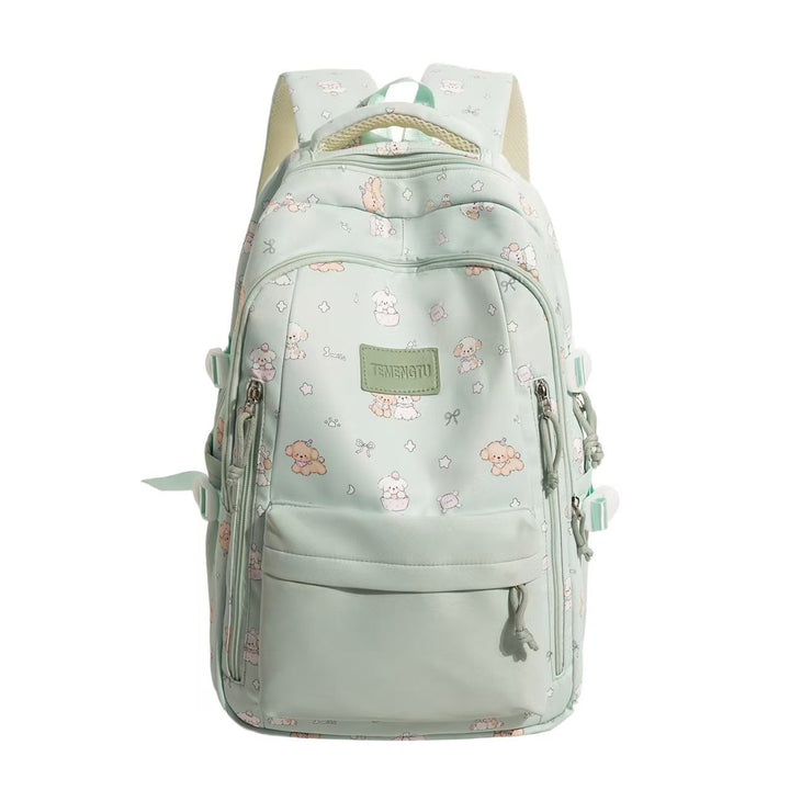 Adorable Character Print Backpack Bowlift