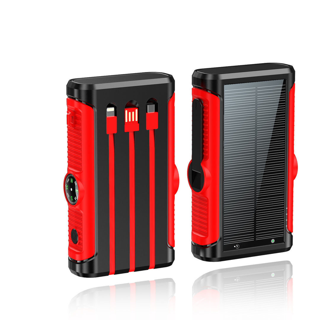Solar-powered Powerbank Bowlift
