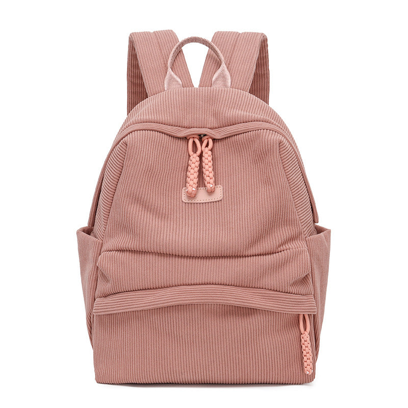 Textured Corduroy Daypack Bowlift