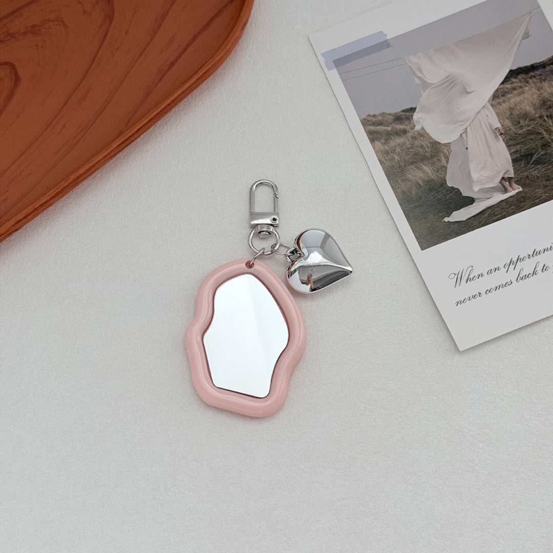 Creative Mirrored Keychain Bowlift