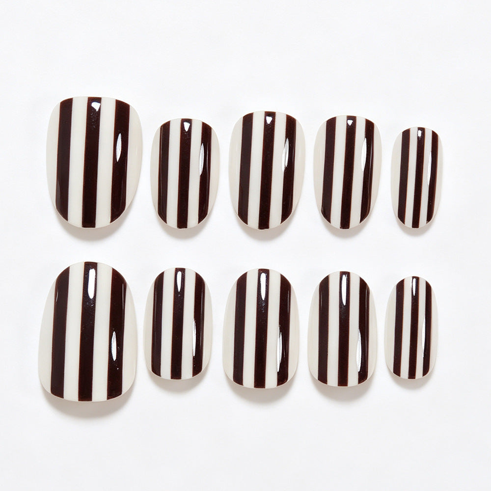 Striped Nail Art Wrap Set Bowlift