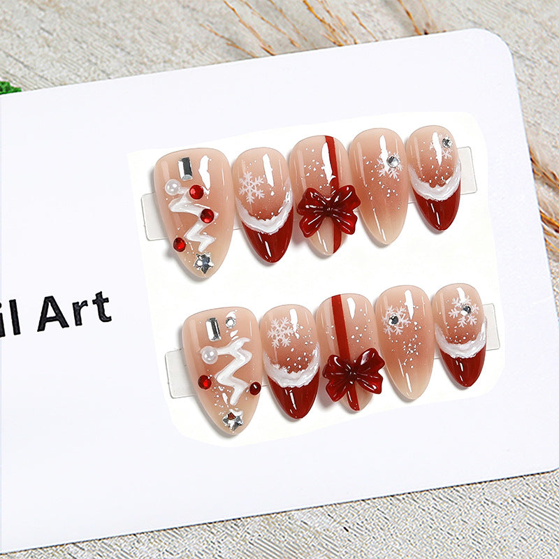Festive Art Nails Bowlift