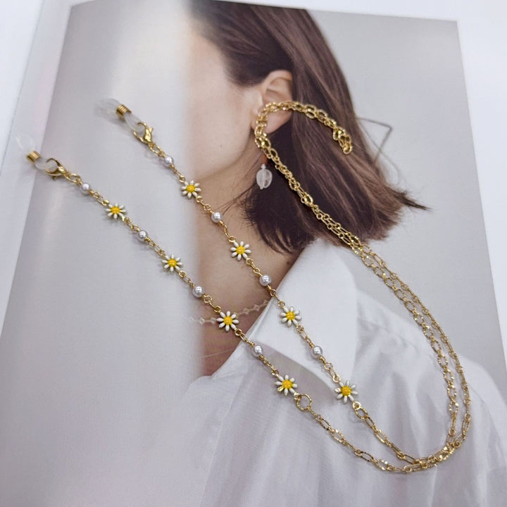 Floral Eyewear Chain Bowlift