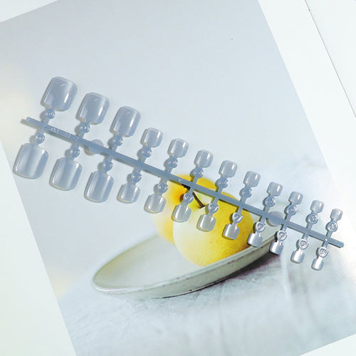 Premium Square Press-On Nail Set Bowlift