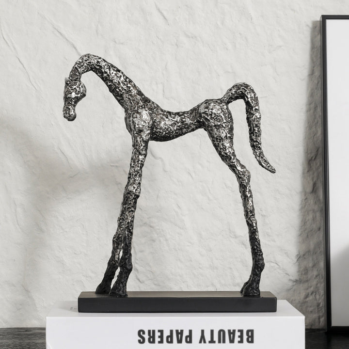 Sculptural Decorative Horse Figurine