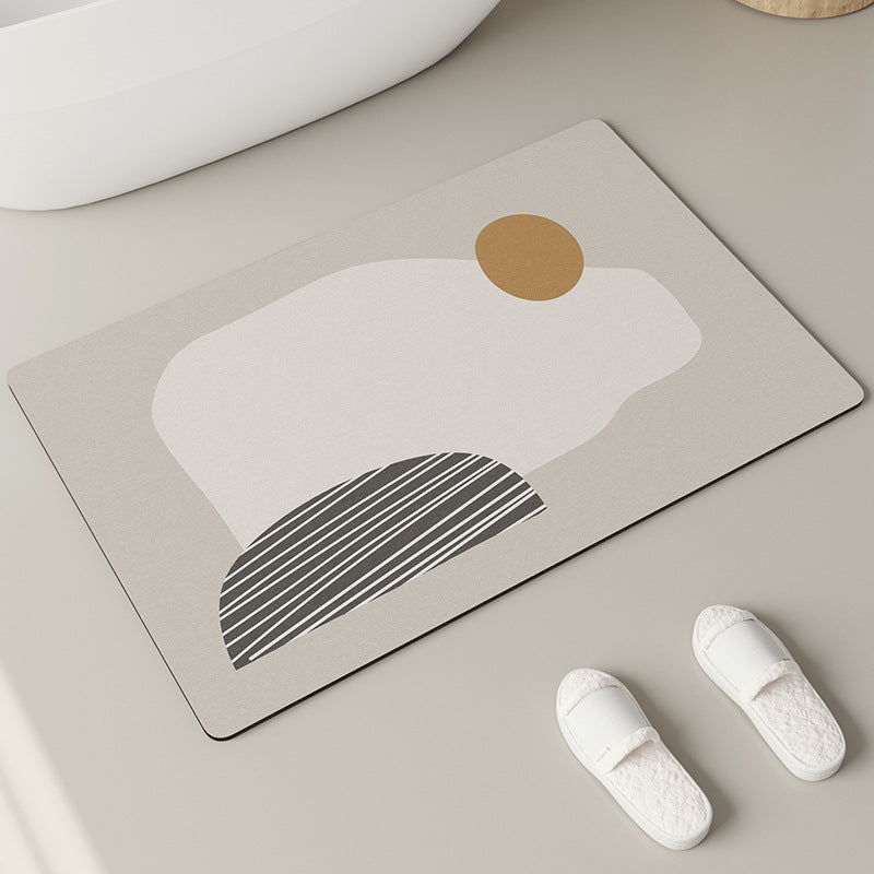 Textured Pattern Bath Mat Bowlift