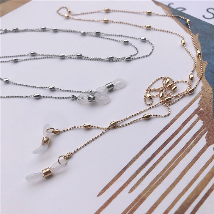 Stylish Metal Chain Eyewear Retainer Bowlift