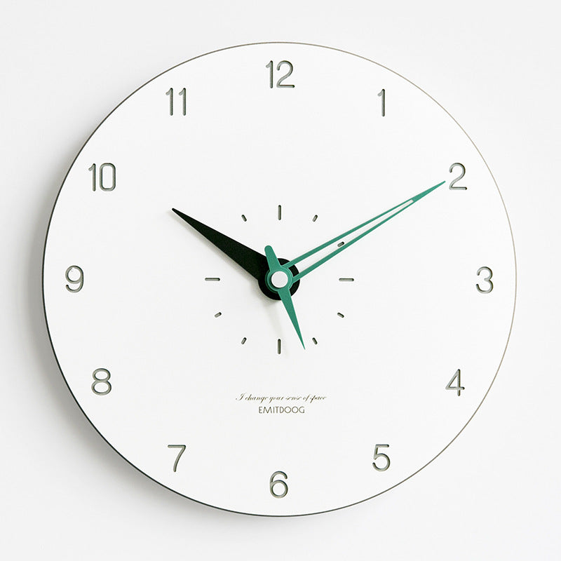 BowLift | Minimalistic Modern Round Wall Decor Silent Clock