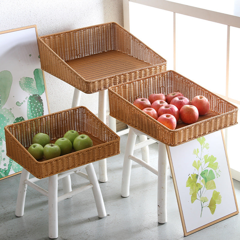 Elegant Woven Storage Tray Bowlift