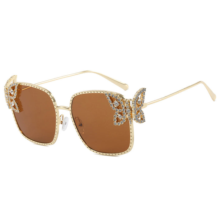 Ladies extravagant glasses with sparkling accents Bowlift